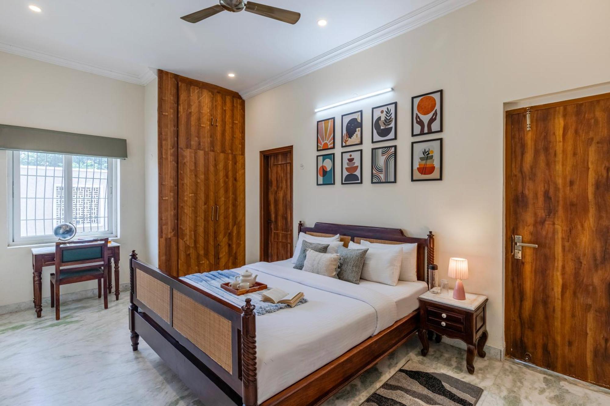 Elivaas 3 Bhk With Pvt Pool & Lush Garden - Oakwood Villa Jaipur Bagian luar foto